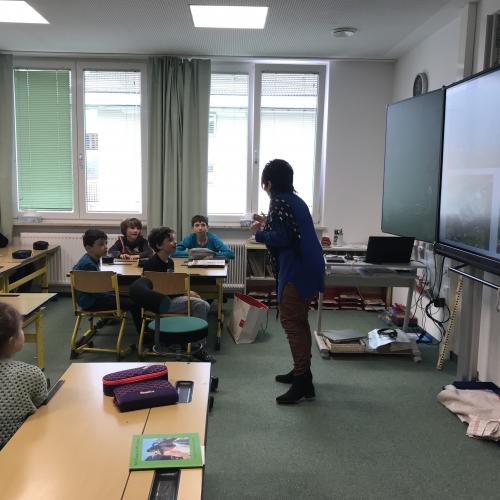 Bild zeigt Liselotte in der 3. Klasse 