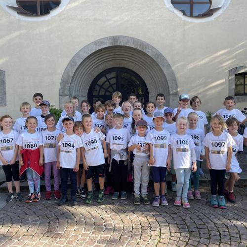 Gruppenbild beim Rotary Lauf 