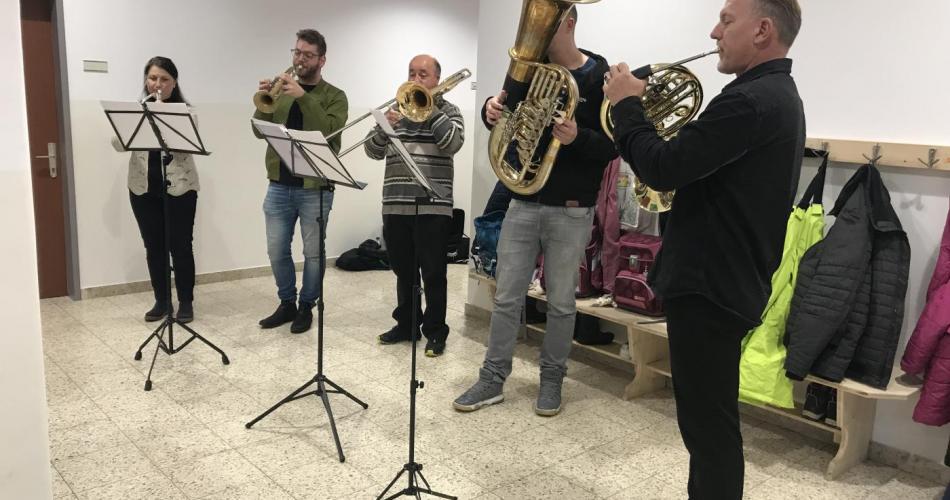 Blechbläser der LMS Reutte 