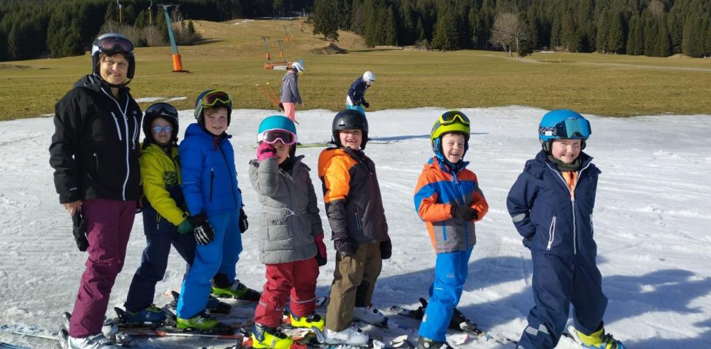 Das Bild zeigt die Anfängergruppe