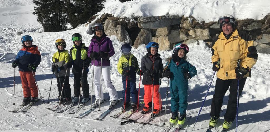 Gruppe 3 mit ihrer Begleitperson