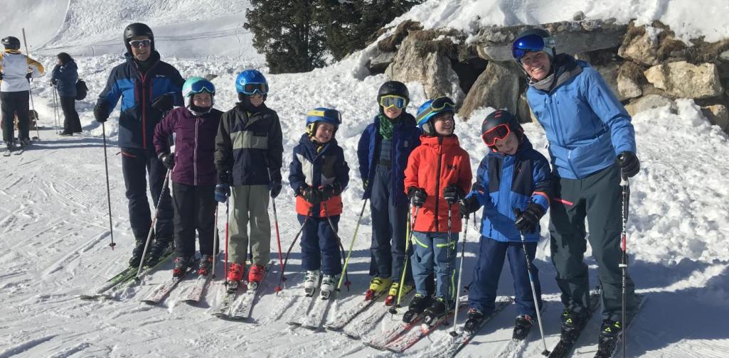 Gruppe 5 mit ihren Begleitperson